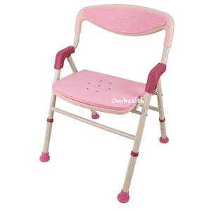 FZK-188 (핑크) 환자용목욕의자 접이식 목욕의자 환자목욕의자 노인목욕의자 