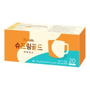 맥심 슈프림골드 커피믹스 20Tx24개 무료배송