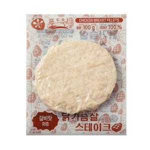 맛닭  푸드원 맛닭 닭가슴살 스테이크 갈비맛 100g