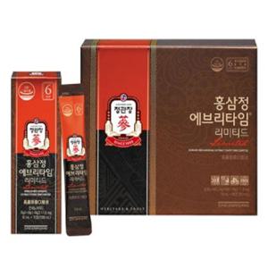  정관장  정관장 홍삼정 에브리타임 리미티드 10ml x 30포 (쇼핑백 동봉)