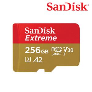  샌디스크  샌디스크 무료배송 MicroSD Class10 EXTREME SDXC 256GB 160MB/S U3 QXA1 메모리카드