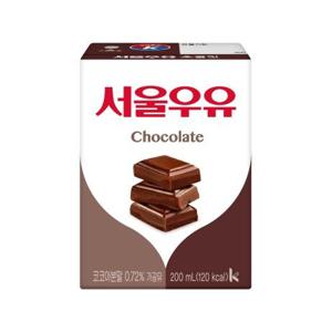  무료배송  서울우유 초코우유 200ml x 24팩