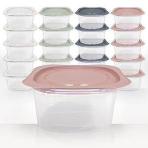집밥 용기 냉동밥 소분 보관 전자렌지 밀폐용기-20개