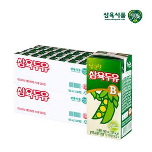  삼육식품  삼육 달콤한맛B 190ml X 48팩/베지밀/두유