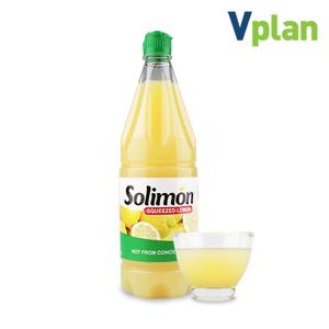  솔리몬  브이플랜 솔리몬 스퀴즈드 레몬즙 레몬 물 주스 원액 차 990ml