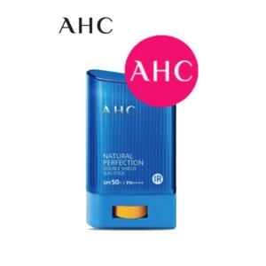  AHC   무배  2024년 최신제조 A.H.C 내추럴 퍼펙션 더블쉴드 선스틱 (파란색) 22g 1개