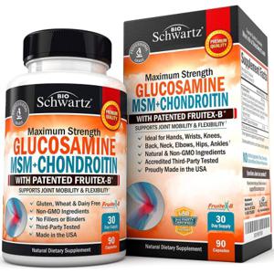 바이오슈바르츠 글루코사민 콘드로이친 엠에스엠 90캡슐 BioSchwartz Glucosamine Chondroitin MSM