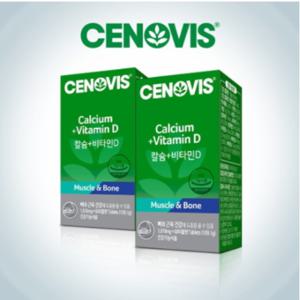  세노비스  세노비스 칼슘 + 비타민D 60정 2박스