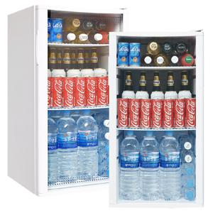  씽씽코리아  씽씽 음료수냉장고 LSC-92LED (화이트) 음료쇼케이스 냉장쇼케이스 음료냉장고 소형냉장고 미니냉장고 카페냉장고 술냉장고 