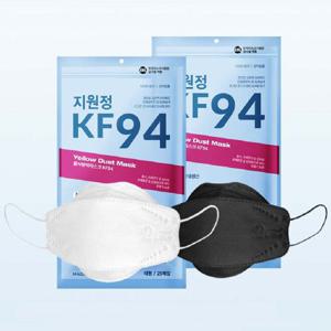  노아리테일  지원정 KF94 3D 입체형 마스크 100매(25매입 4팩)