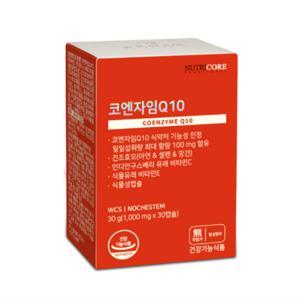 뉴트리코어 코엔자임Q10  코엔자임큐텐 30캡슐 (한달분) 항산화