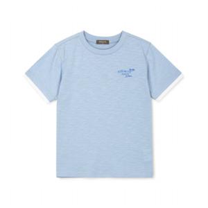  페리미츠   페리미츠  남아그래픽 라운드 티셔츠 블루 (P2222T111 13)
