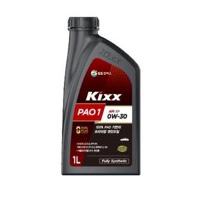  KIXX  KIXX PAO1 0W40/0W30 가솔린 디젤 LPG 프리미엄 합성 엔진오일 킥스 파오 1L