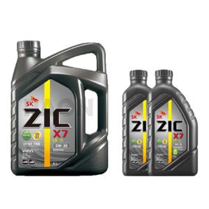  ZIC  ZIC 지크 X7 LS 5W30 6L+2L 8리터 디젤엔진오일