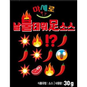  두레식품   단독구매불가 두레식품 날불태워족소스 30g