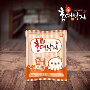  홍대쭈꾸미   W프라임 낙지볶음 홍대낙지 300g 4팩 수제양념 5분간편식