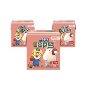 유아 건강 간식 뉴케어 마이키즈 150ml 딸기맛 24팩 어린이 뽀로로 영양음료