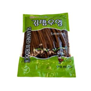 또밥찬 원효 김밥우엉 5mm 1kg 우엉조림