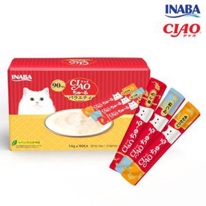  CIAO  이나바 챠오츄르 고양이간식 버라이어티팩 14g 90개입