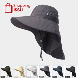 성인 물놀이 플랩캡 모자 자외선차단 넥커버 모자