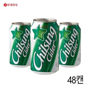 롯데 칠성사이다캔 355ml x 48개 (업소용)/ 뚱캔