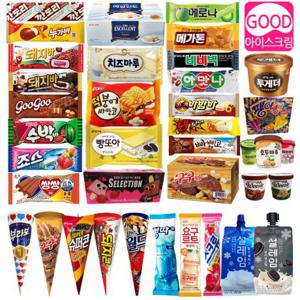 90종 아이스크림 바 40개 박스골라담기/막대/콘/펜슬/샌드/홈