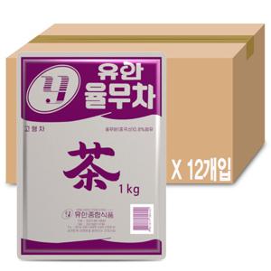  유안종합식품  유안 율무차 자판기용 1kgX12개 (1BOX)