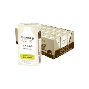  상하목장  매일유업 상하목장 유기농 우유 200ml  24팩 1박스 무료배송