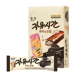  해태제과  자유시간 쿠키앤크림 30g(12입) x 1개