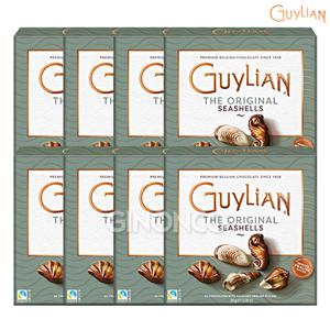 길리안 시쉘 초콜릿 65g 8개 벨기에산 고급 선물 초콜렛 헤이즐넛 조개