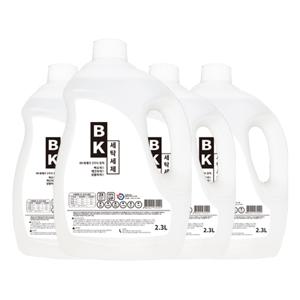 BK 비케이 세탁세제 2.3L X 4개 / 액체세제