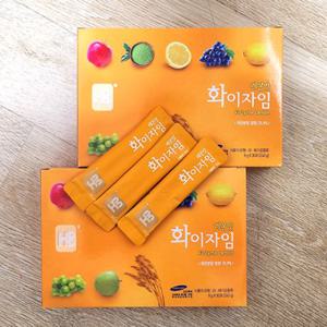 HB 화이자임 레몬맛 30포 2박스+증정품/ 천연과일 발효효소 식이섬유 장건강 식품