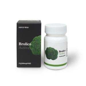  브로리코액티브  브로리코 액티브 31개국 특허 면역력 브로콜리 영양제 추출물 건강식품 90정 1병 1개월