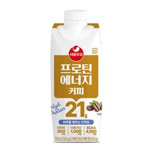  서울우유  서울우유 프로틴에너지 커피 250ml x 18개