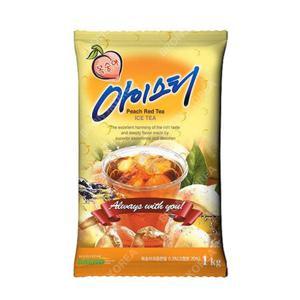 (멸치쇼핑) - 대호 복숭아 아이스티 1kg 12개(1박스) 자판기용 홍차 레몬 음료