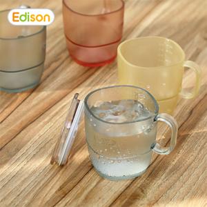  에디슨  에디슨 에코젠 컵+뚜껑 세트 (핑크/민트/옐로우)