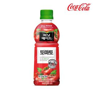 코카콜라 미닛메이드 토마토 350ml X 24PET(1박스) 주스 과일 음료수