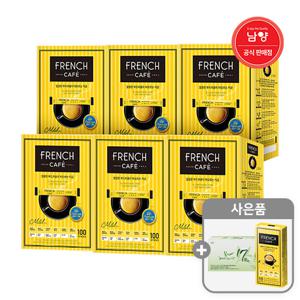  프렌치카페  프렌치카페 커피믹스 600T(100TX6)+믹스10T+17차25T티백