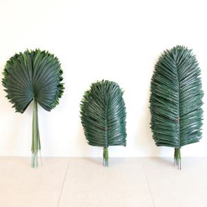  조아트  야자 조화 나뭇잎 부쉬 인조나무 장식 대형 야자수잎