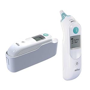 브라운 적외선 귀체온계 IRT-6030 가정용 유아 체온계(거치케이스 + 필터21개 포함)