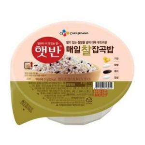 (멸치쇼핑) - CJ 햇반 매일찰잡곡밥 210g 24개입 1박스 무배
