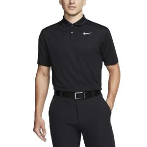  나이키골프  나이키 골프 드라이핏 카라 반팔 티셔츠 블랙