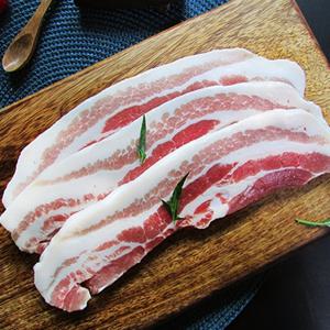 도감푸드 돼지고기 듀록흑돼지 구이용 삼겹살 500g 스페인산