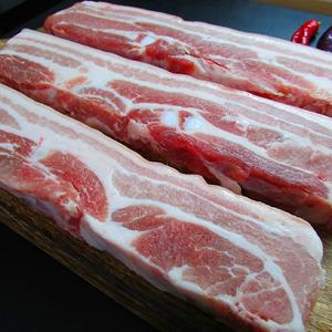 도감푸드 돼지고기 듀록흑돼지 구이용 오겹살 1kg 스페인산