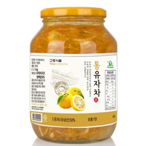 (고흥식품) 식품화학 첨가물이 없는 통 유자차 2kg