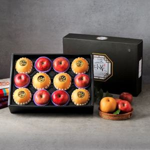  이룸팜스  사과배 혼합 선물세트 2호 6kg (배6과+사과6과)