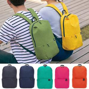  샤오미  샤오미 미니 백팩 10가지 색상 Xiaomi Mini Backpack 초경량  학생 커플 카메라 도시락 분유용