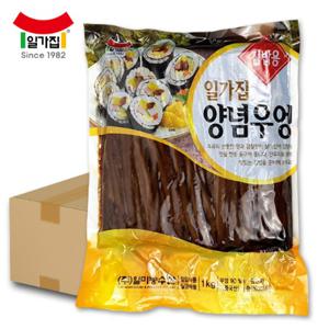  일가집  일가집 김밥용 양념우엉 1kg 6개