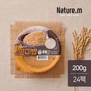  네이처엠   랭킹닭컴  네이처엠 현미밥 200gx24팩(4.8kg)