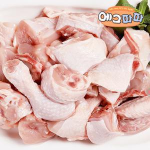 에그파파 국내산 생닭 닭 한마리 절단육 닭다리 무뼈 통 닭다리살 1kg